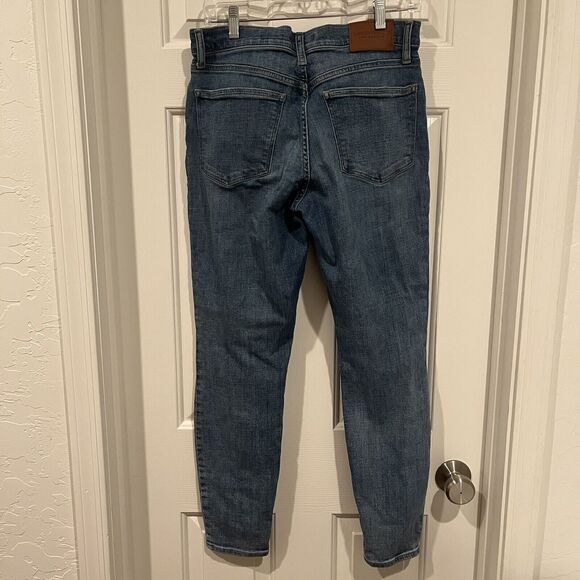 Lucky Brand Ava Skinny Jeans Women's 10/28R Medium Blue Stretch Denim Mid Rise - Picture 3 of 11